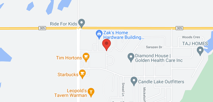 map of 107 900 St Andrews LN